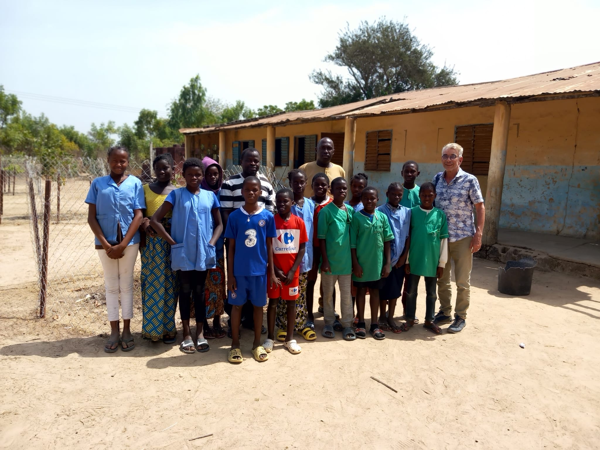 L&rsquo;école primaire de Carounate